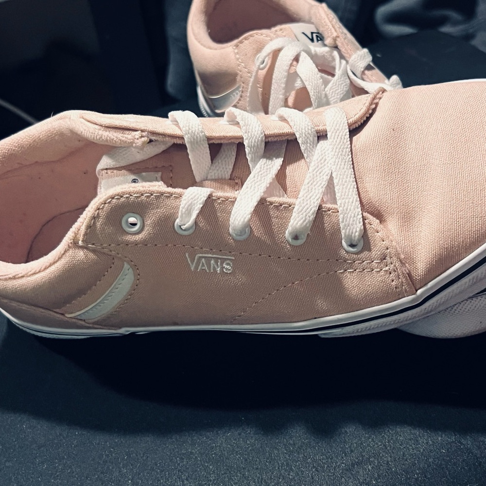 Vans Light Pink Canvas Shoes